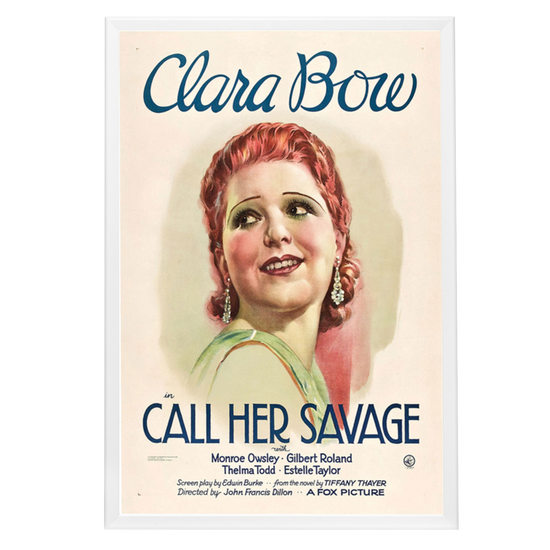 "Call Her Savage" (1932) Framed Movie Poster