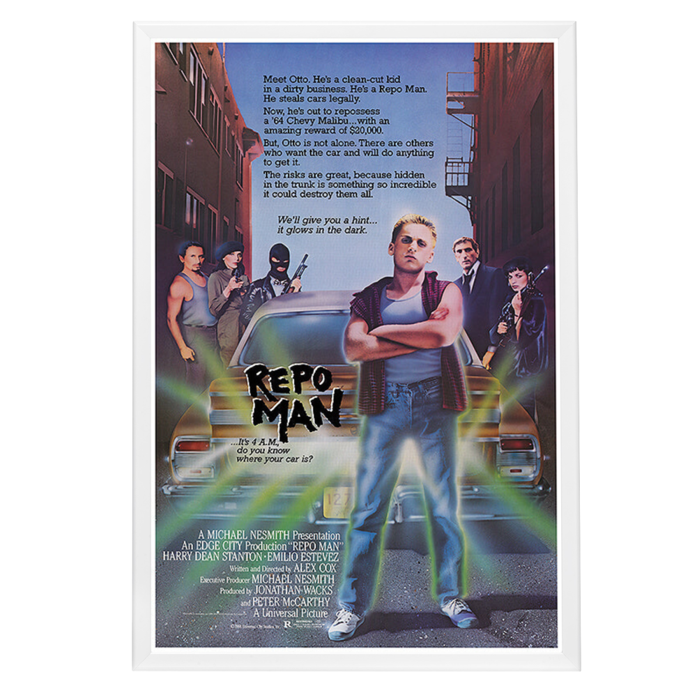 "Repo Man" (1984) Framed Movie Poster