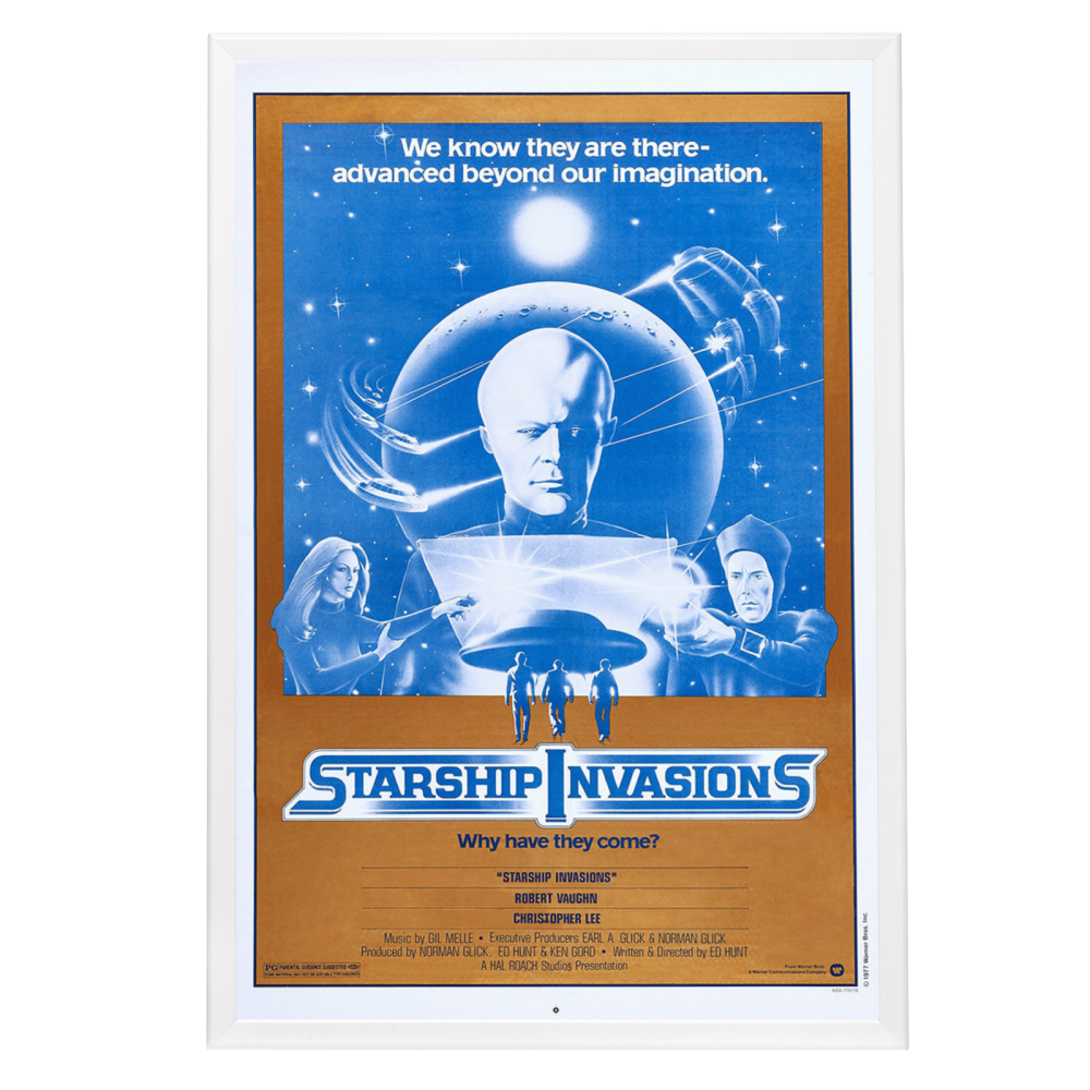 "Starship Invasions" (1977) Framed Movie Poster