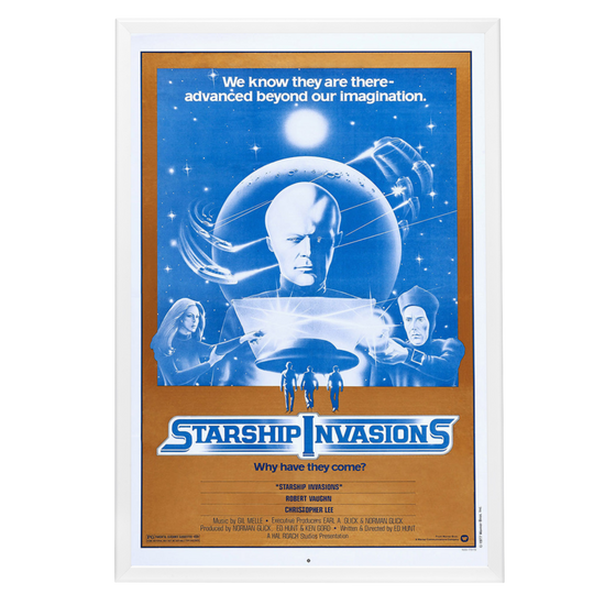 "Starship Invasions" (1977) Framed Movie Poster