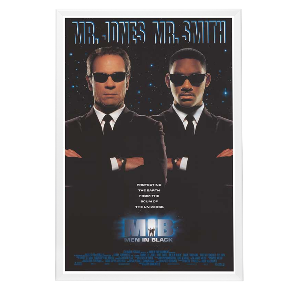 "Men in Black" (1997) Framed Movie Poster