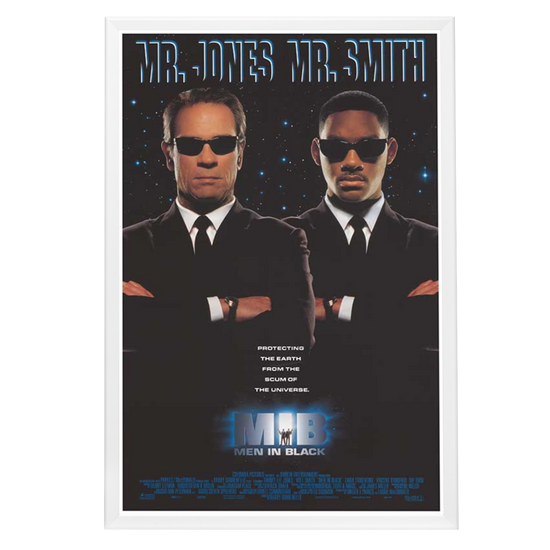 "Men in Black" (1997) Framed Movie Poster
