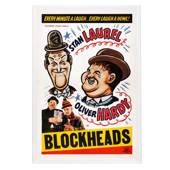 "BlockHeads" (1938) Framed Movie Poster