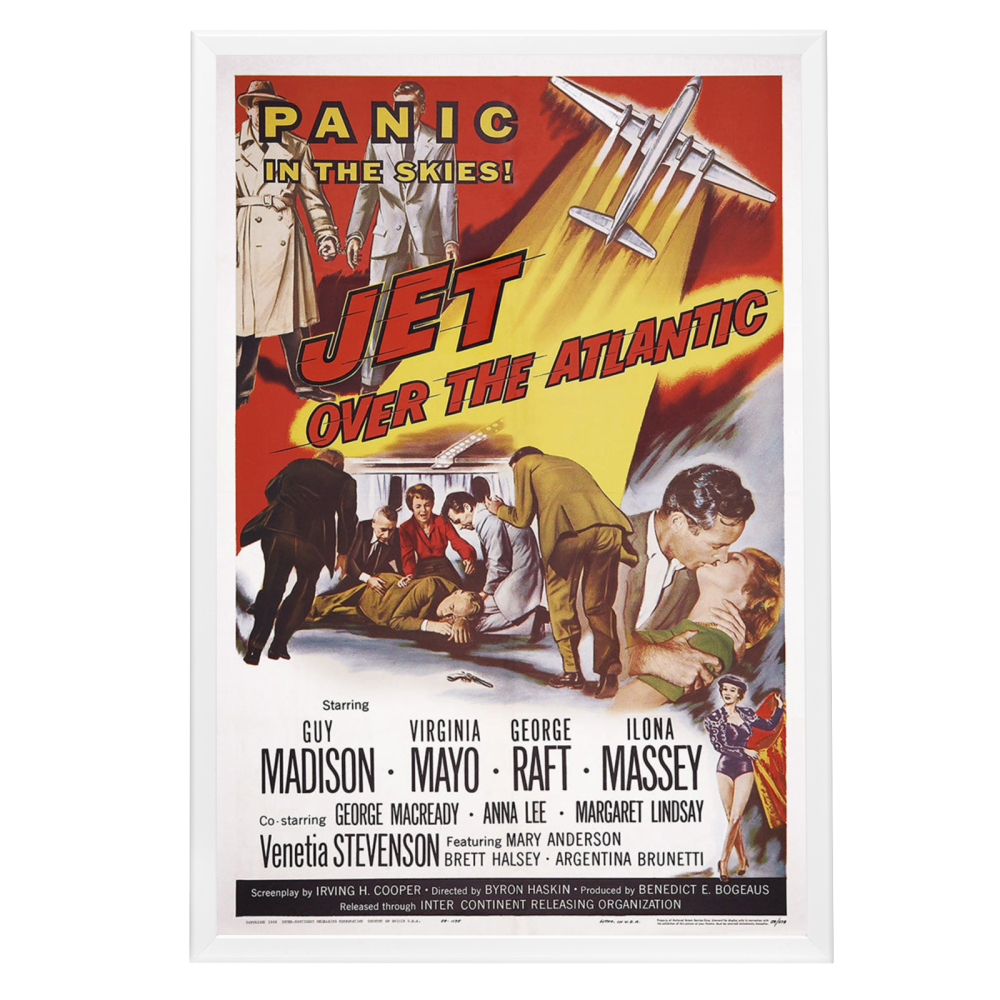 "Jet Over The Atlantic" (1959) Framed Movie Poster