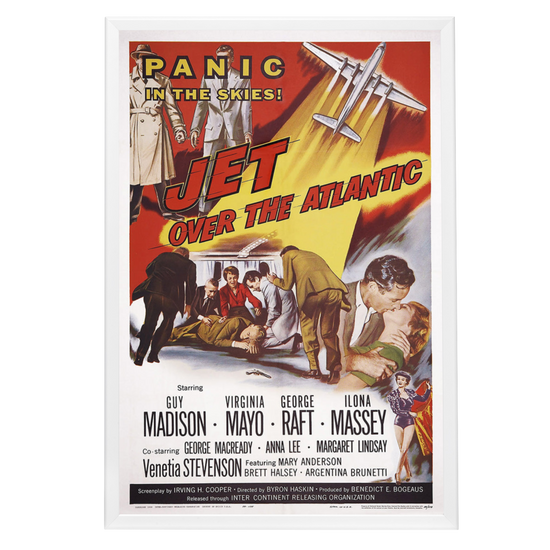 "Jet Over The Atlantic" (1959) Framed Movie Poster