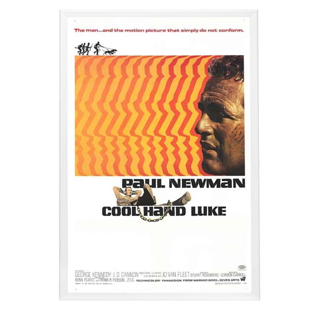 "Cool Hand Luke" (1967) Framed Movie Poster