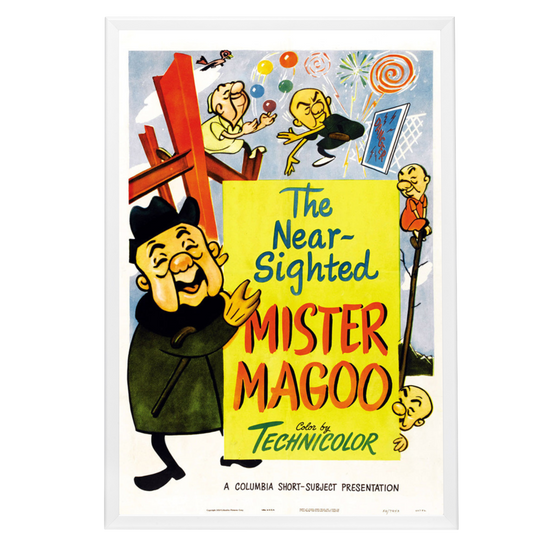 "Nearsighted Mister Magoo" (1960) Framed Movie Poster