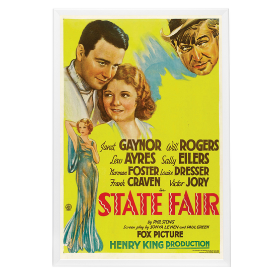 "State Fair" (1933) Framed Movie Poster