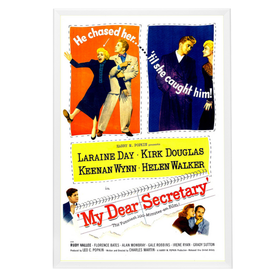 "My Dear Secretary" (1949) Framed Movie Poster