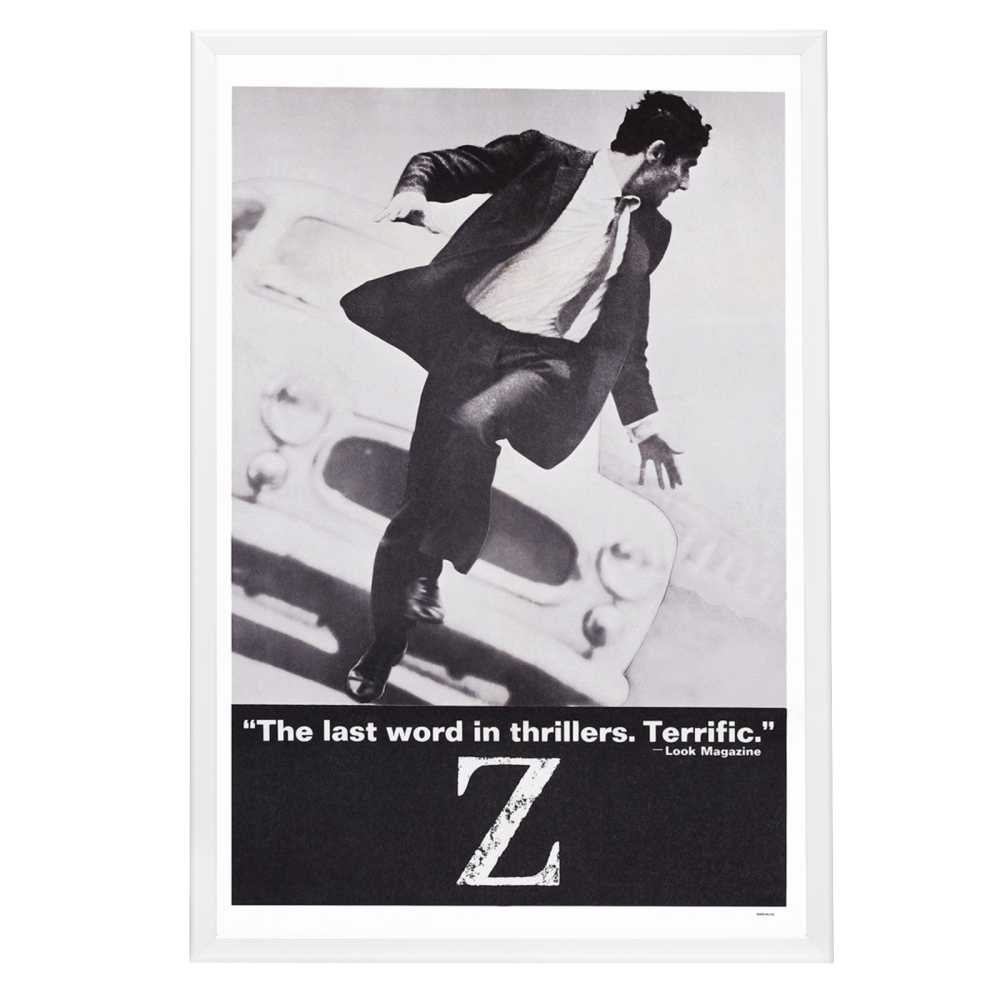 "Z" (1969) Framed Movie Poster