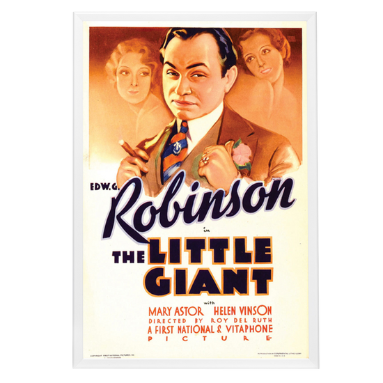 "Little Giant" (1933) Framed Movie Poster