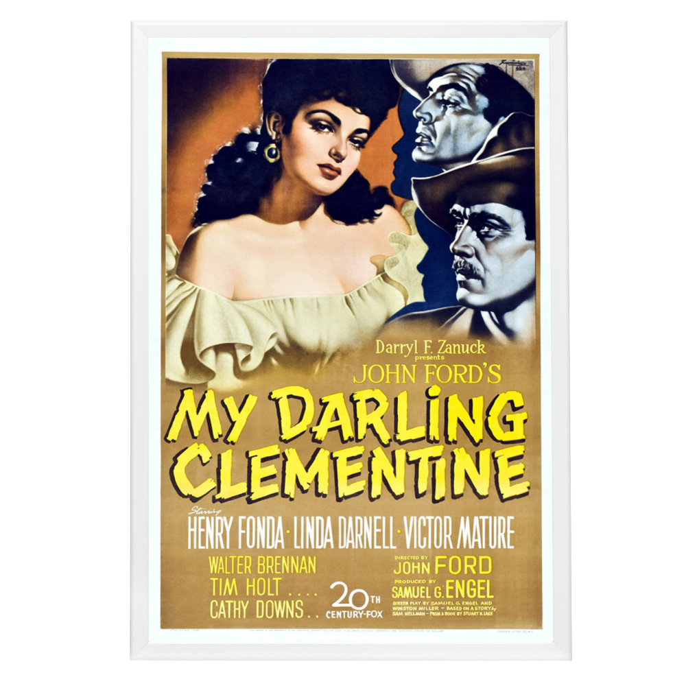 "My Darling Clementine" (1946) Framed Movie Poster