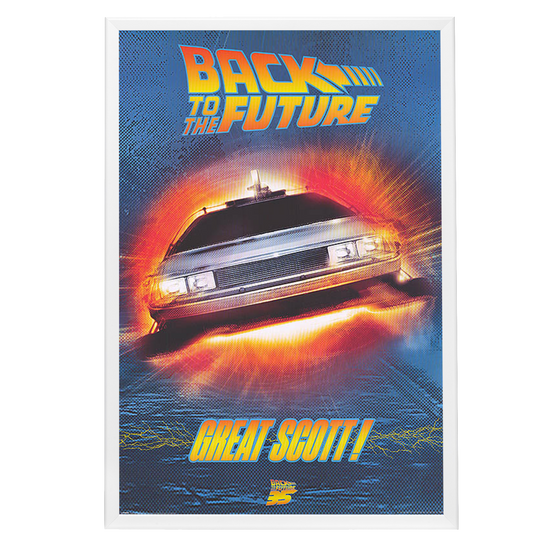 "Back to the Future" (1985) Framed Movie Poster