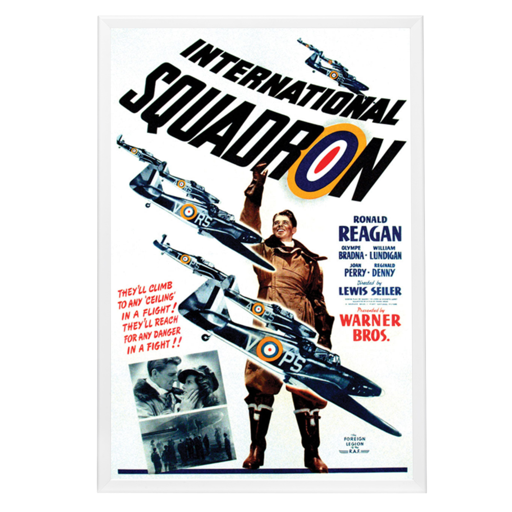 "International Squadron" (1941) Framed Movie Poster