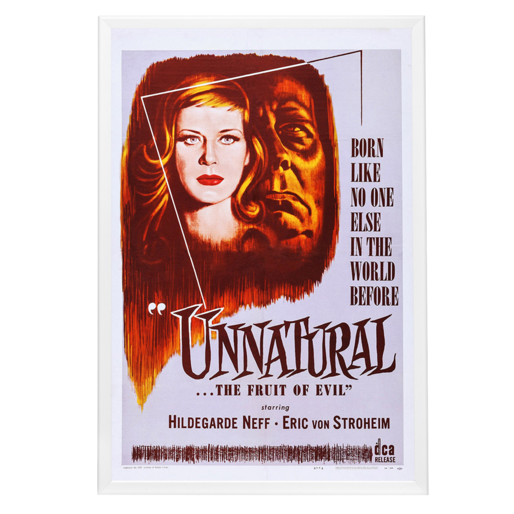 "Unnatural" (1952) Framed Movie Poster