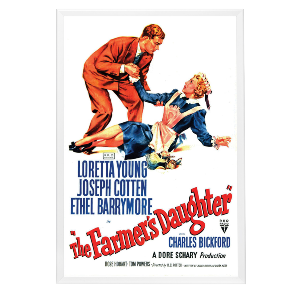 "Farmer's Daughter" (1947) Framed Movie Poster
