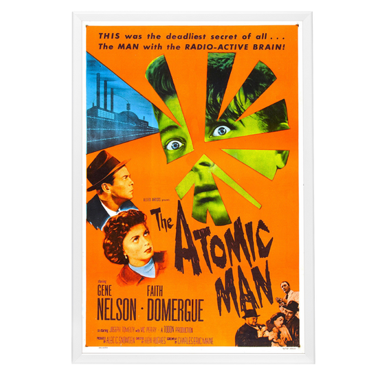 "Atomic Man" (1955) Framed Movie Poster