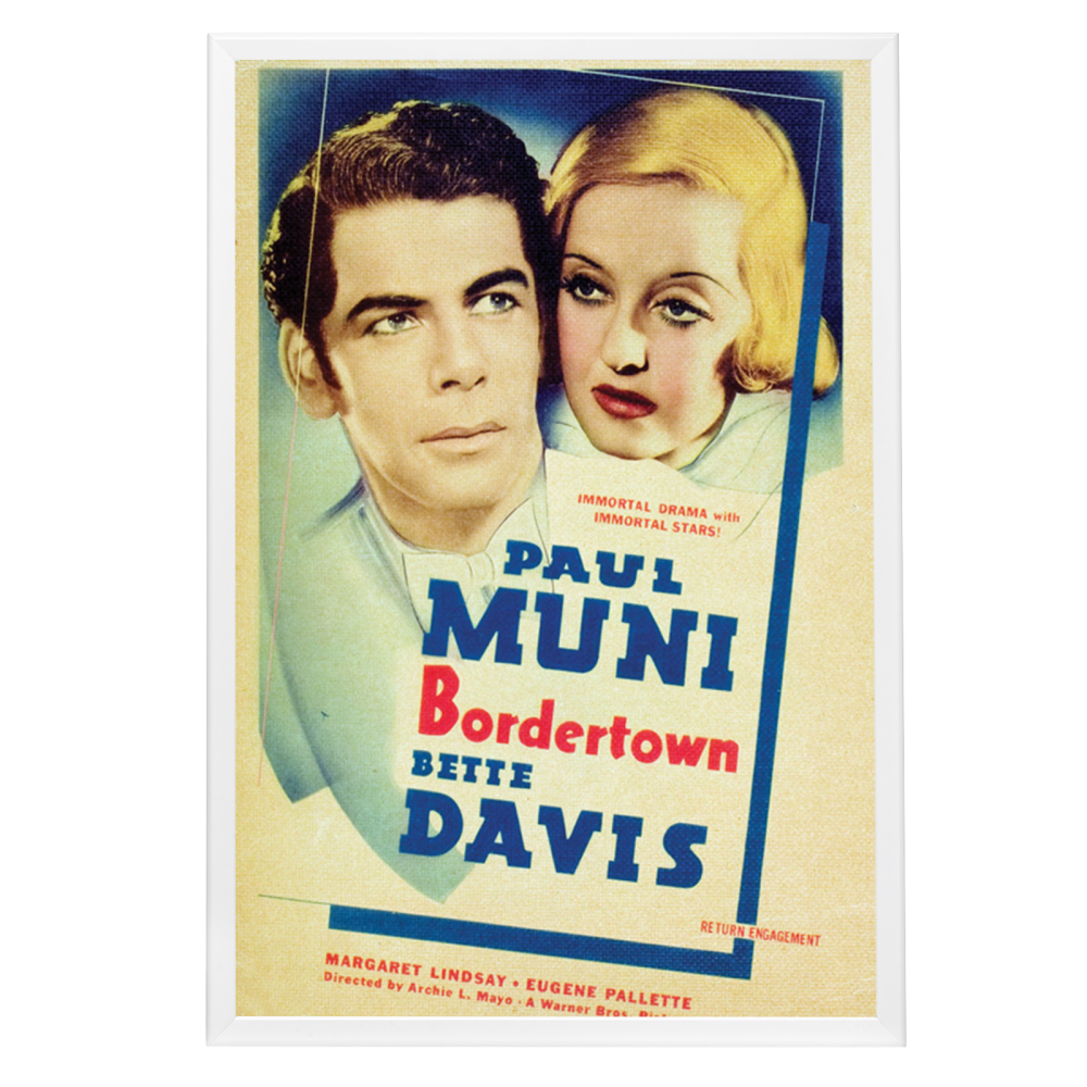 "Bordertown" (1935) Framed Movie Poster