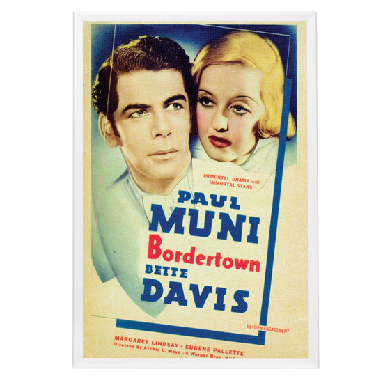 "Bordertown" (1935) Framed Movie Poster