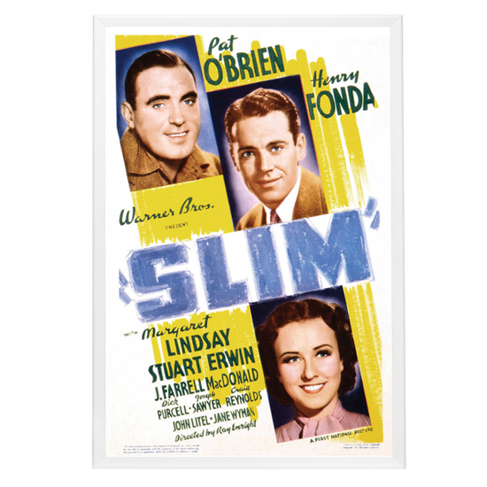 "Slim" (1937) Framed Movie Poster