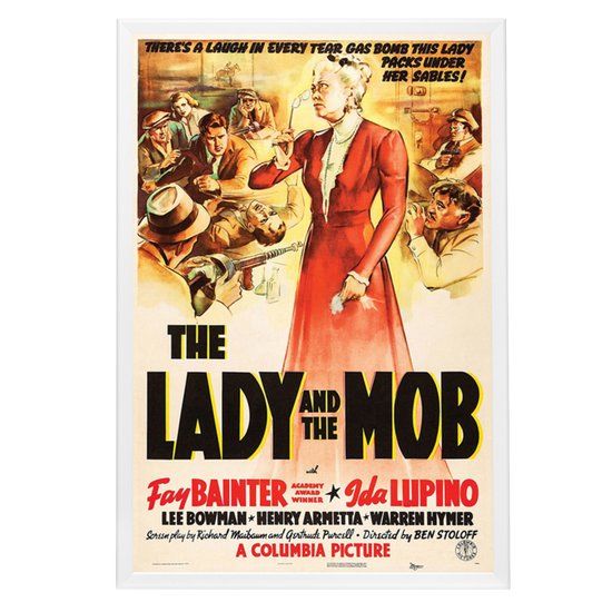 "Lady And The Mob" (1939) Framed Movie Poster