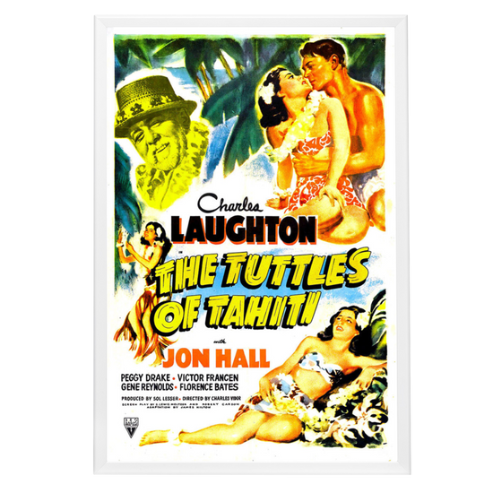 "Tuttles Of Tahiti" (1942) Framed Movie Poster