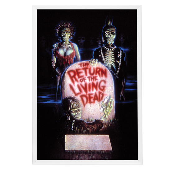 "Return Of The Living Dead" (1985) Framed Movie Poster