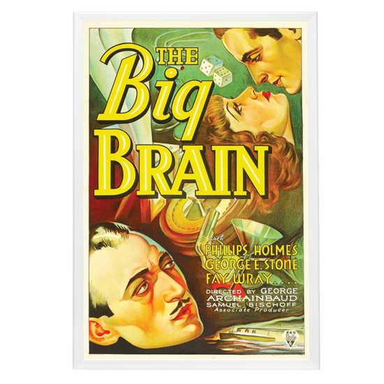 "Big Brain" (1933) Framed Movie Poster