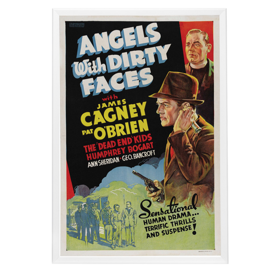 "Angels With Dirty Faces" (1938) Framed Movie Poster