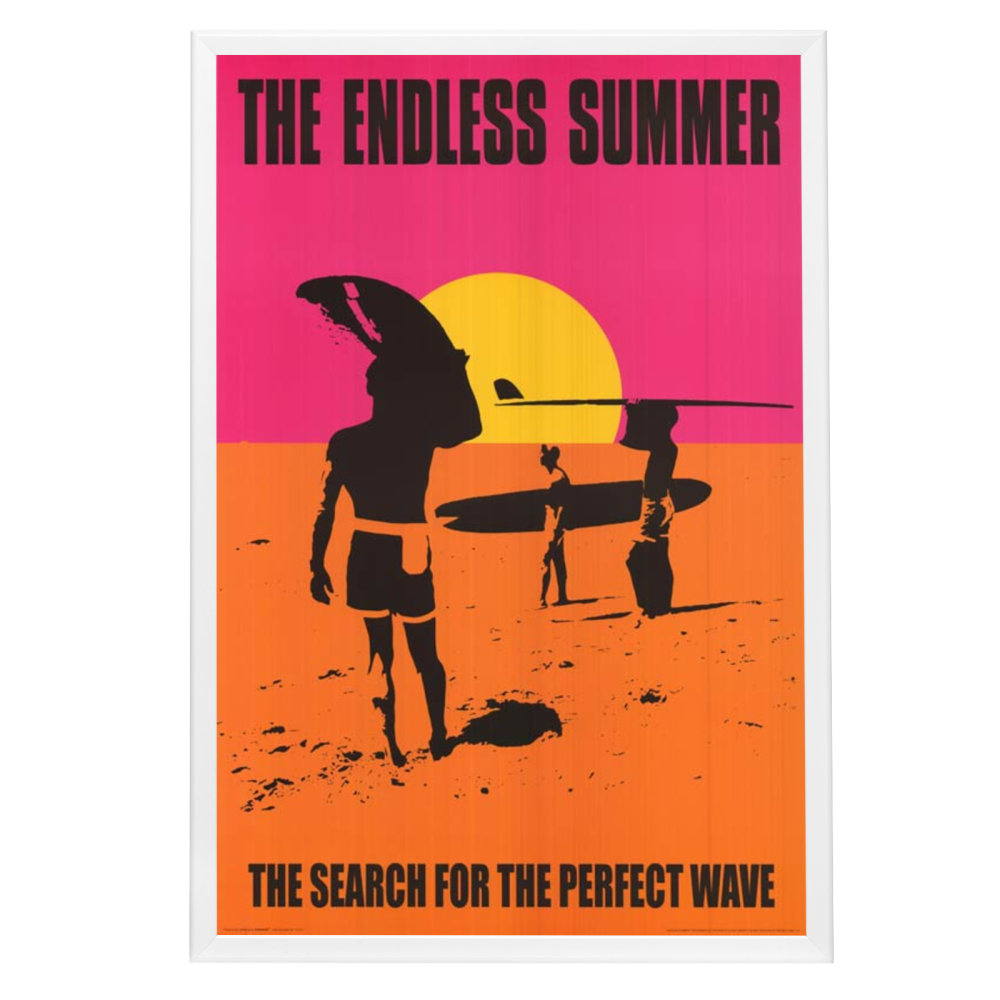 "Endless Summer" (1967) Framed Movie Poster