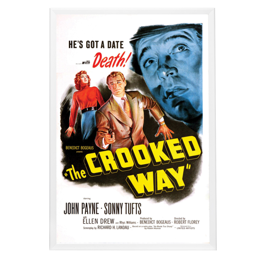 "Crooked Way" (1949) Framed Movie Poster
