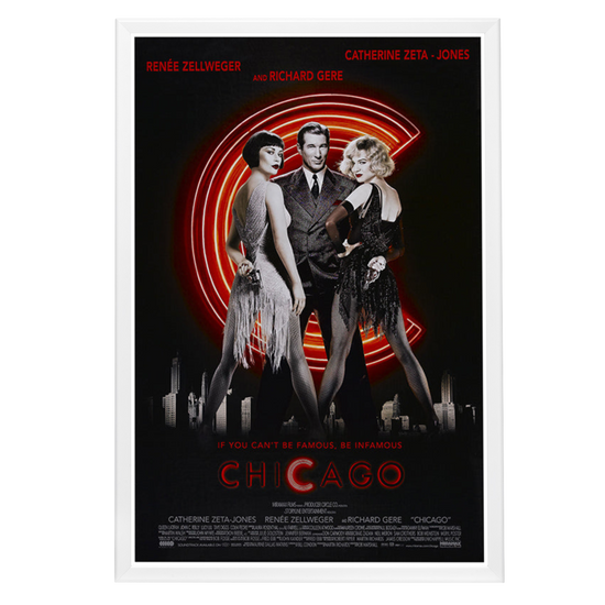 "Chicago" (2002) Framed Movie Poster