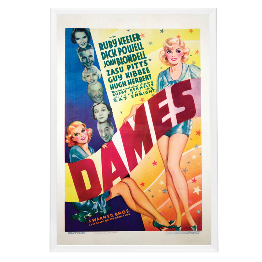 "Dames" (1934) Framed Movie Poster