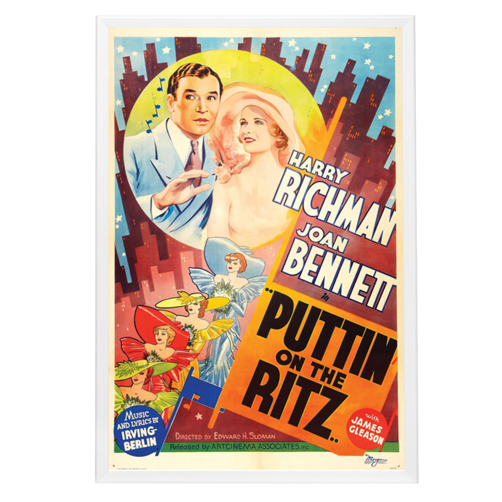 "Puttin' On The Ritz" (1930) Framed Movie Poster