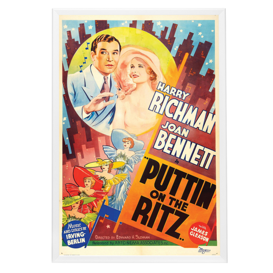 "Puttin' On The Ritz" (1930) Framed Movie Poster