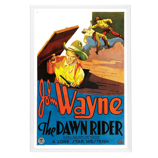 "Dawn Rider" (1935) Framed Movie Poster