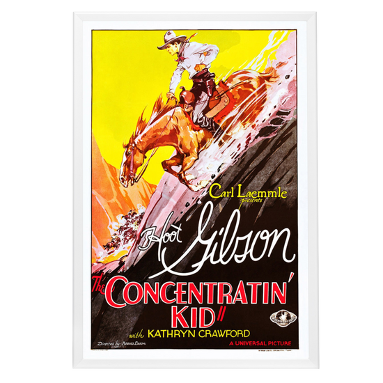 "Concentratin' Kid" (1930) Framed Movie Poster