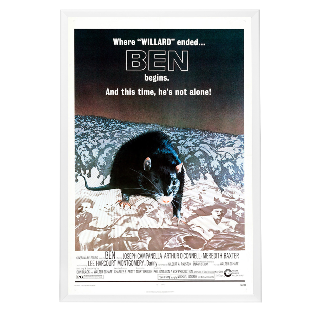 "Ben" (1972) Framed Movie Poster