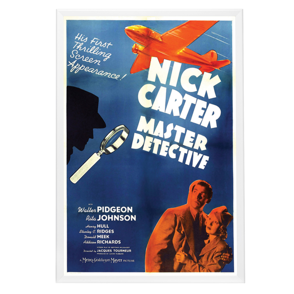 "Nick Carter" (1939) Framed Movie Poster