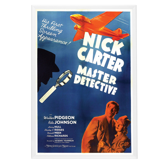 "Nick Carter" (1939) Framed Movie Poster