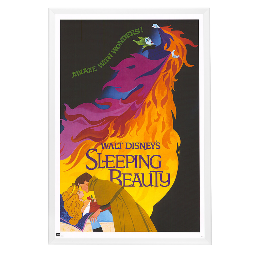 "Sleeping Beauty" Framed Movie Poster