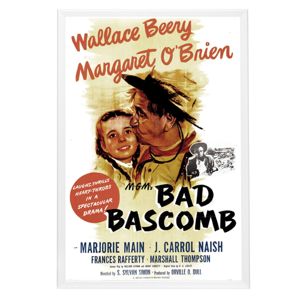 "Bad Bascomb" (1946) Framed Movie Poster