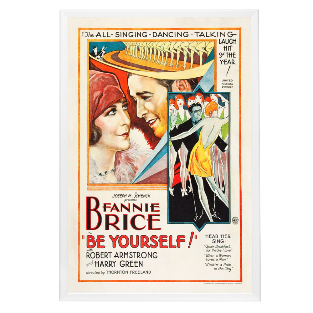 "Be Yourself" (1930) Framed Movie Poster