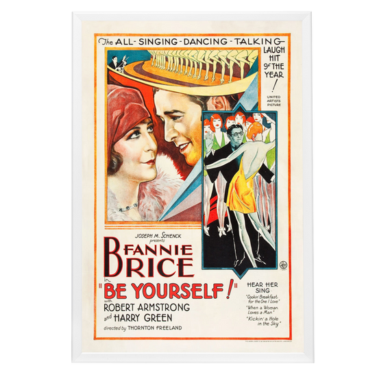 "Be Yourself" (1930) Framed Movie Poster