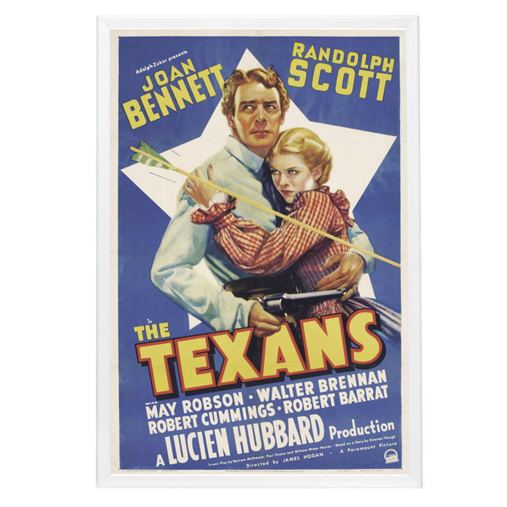 "Texans" (1938) Framed Movie Poster