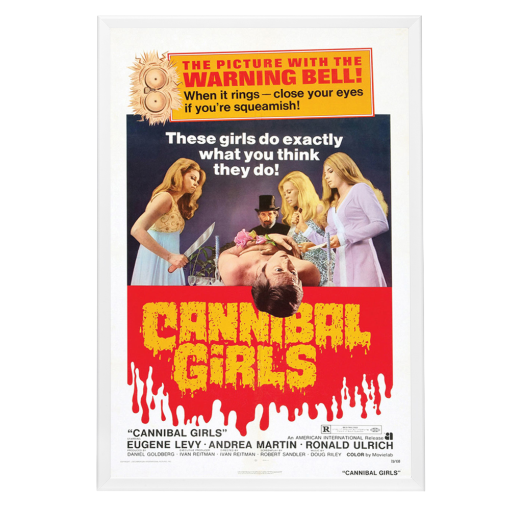 "Cannibal Girls" (1973) Framed Movie Poster