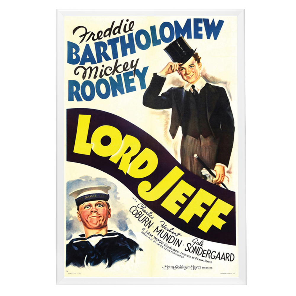 "Lord Jeff" (1938) Framed Movie Poster