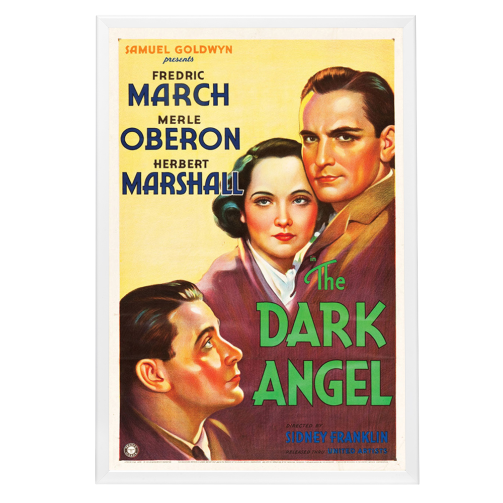 "Dark Angel" (1935) Framed Movie Poster