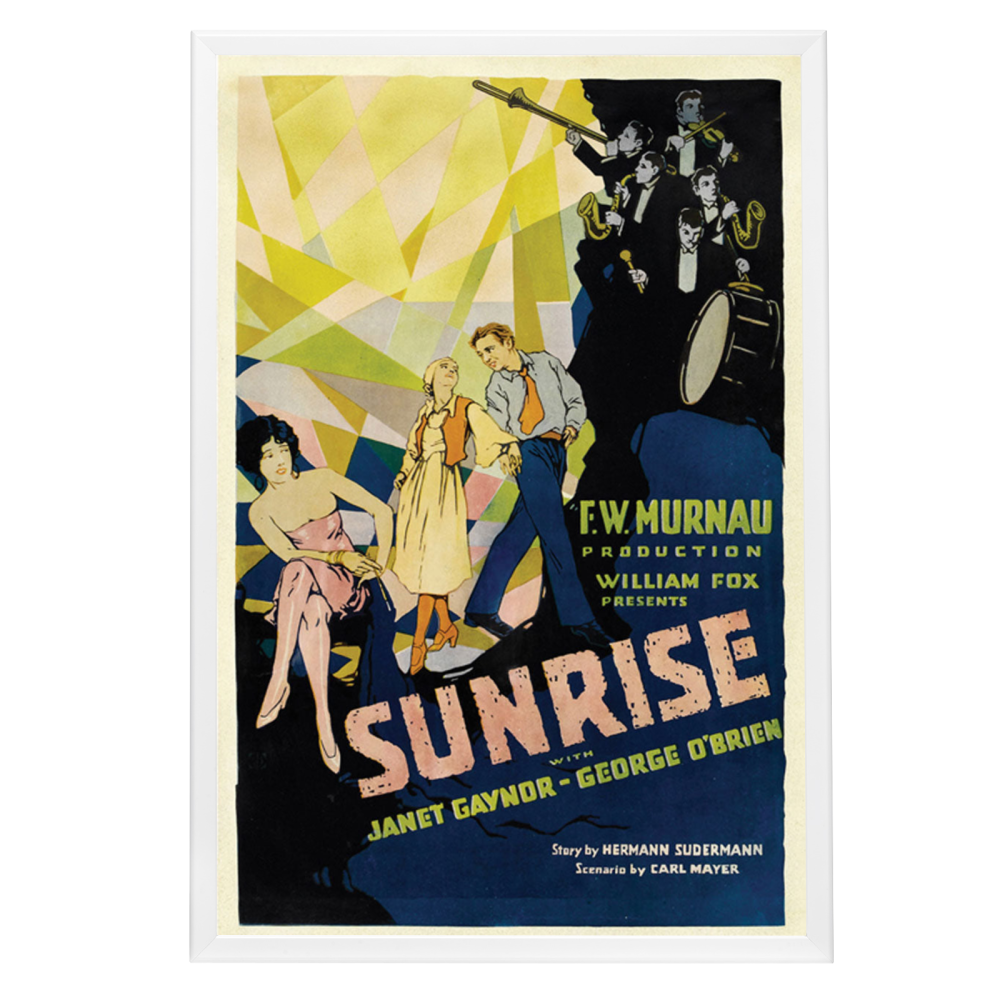 "Sunrise" (1927) Framed Movie Poster