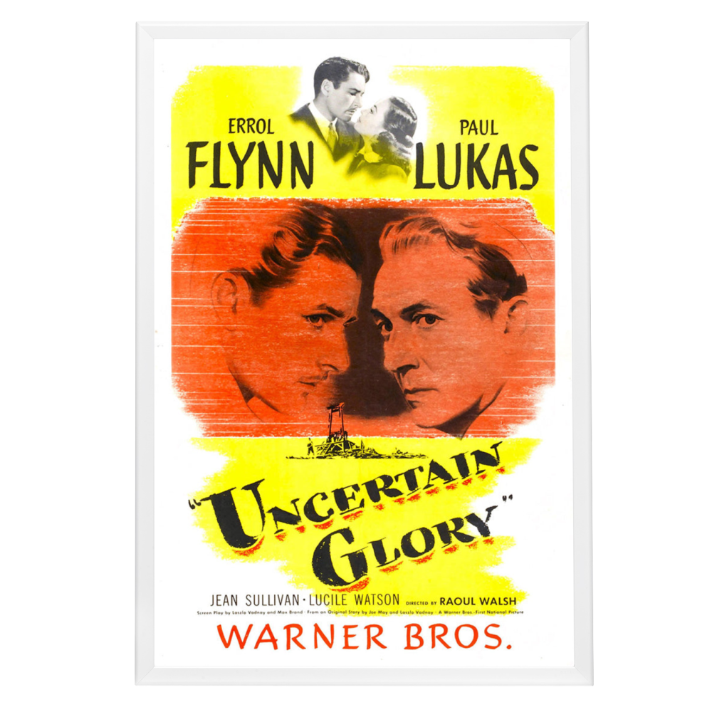 "Uncertain Glory" (1944) Framed Movie Poster